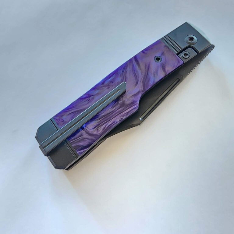 GUNSLINGER JACK - KIRINITE COSMIC PURPLE DLC (Discounted Cosmetic Second) knives for sale