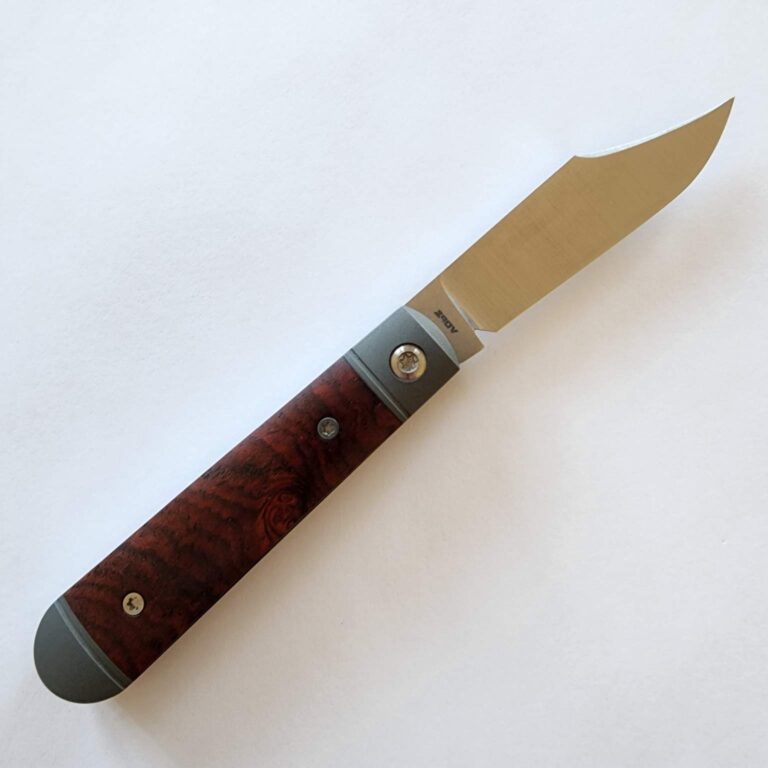 Jack Wolf Little Bro Jack Sleeveboard Boy’s Knife in Rosewood (Discounted Cosmetic Second) knives for sale