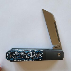 Jack Wolf AFTER HOURS JACK - FAT CARBON FROST (Discounted Cosmetic Second) knives for sale