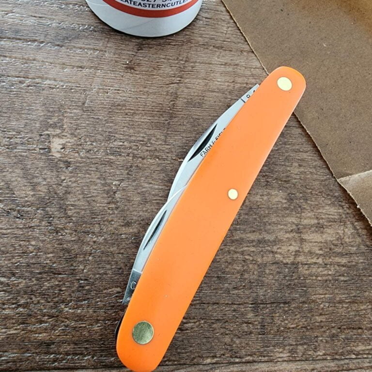 Great Eastern Cutlery #620324 Orange Delrin knives for sale