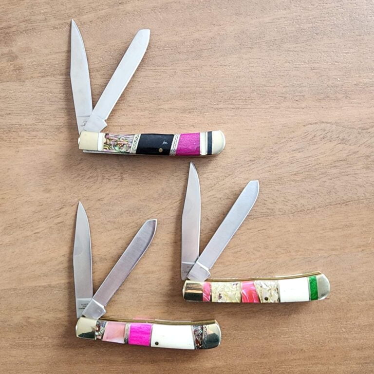 Kissing Crane Easter Knives Set of 3 knives for sale