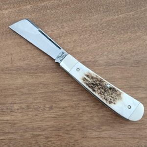 Titusville Big Easy Cotton Sampler 1095 Carbon W/ Long Pull 1 of 1 PROTOTYPE 2024 Oiled Elk knives for sale