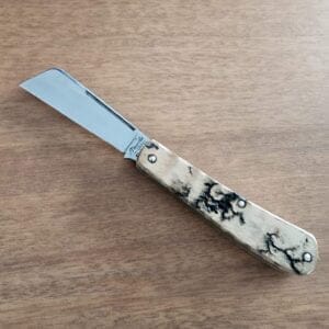 Titusville Big Easy Cotton Sampler 1095 Carbon W/ Long Pull 1 of 1 PROTOTYPE 2024 Lightning Wood knives for sale