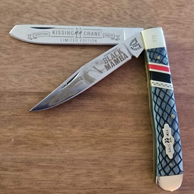 Kissing Crane Trapper knives for sale