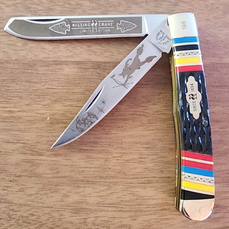 Kissing Crane Trapper knives for sale