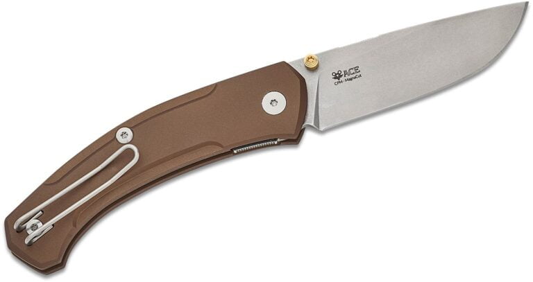 ACE IONA V2-BRONZE ANODIZED ALIMINUM knives for sale