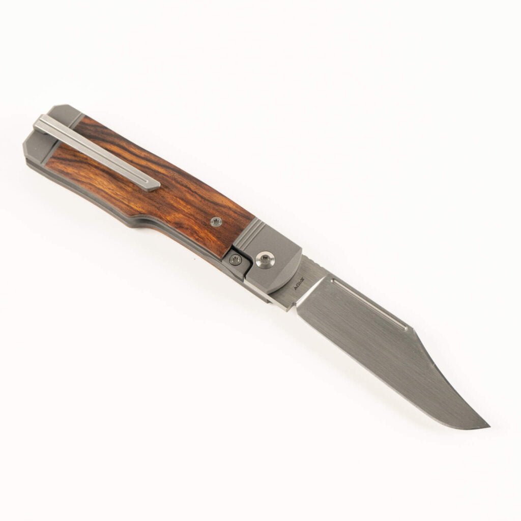 GUNSLINGER JACK - IRONWOOD HAND SATIN knives for sale