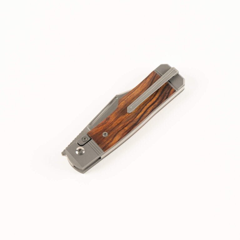 GUNSLINGER JACK - IRONWOOD HAND SATIN knives for sale