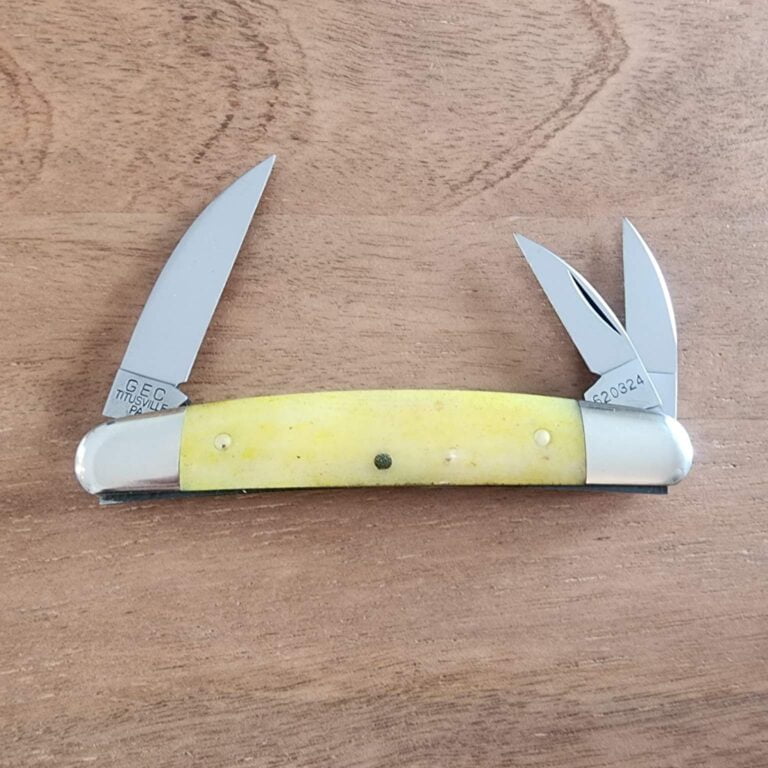 Great Eastern Cutlery #620324 Smooth Rotten Banana Bone knives for sale