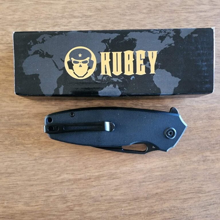 KUBEY KU322C IN D2 AND G10 knives for sale