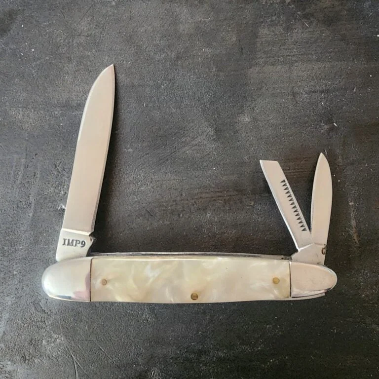Imperial /Schrade Vintage USA Made Whittler in Acrylic knives for sale