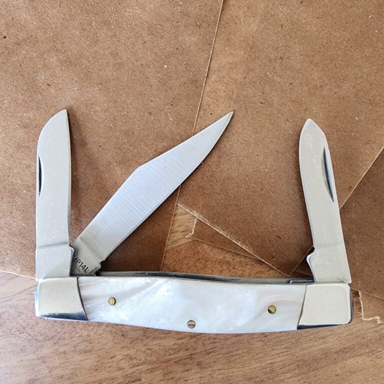 Imperial /Schrade Vintage USA Made IMP14L in Acrylic knives for sale