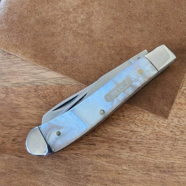 Imperial /Schrade Vintage USA Made IMP13L in Acrylic knives for sale