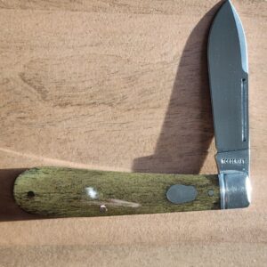 RoseCraft Blades Nolichucky Jack in Moss Green Bone RT011 knives for sale