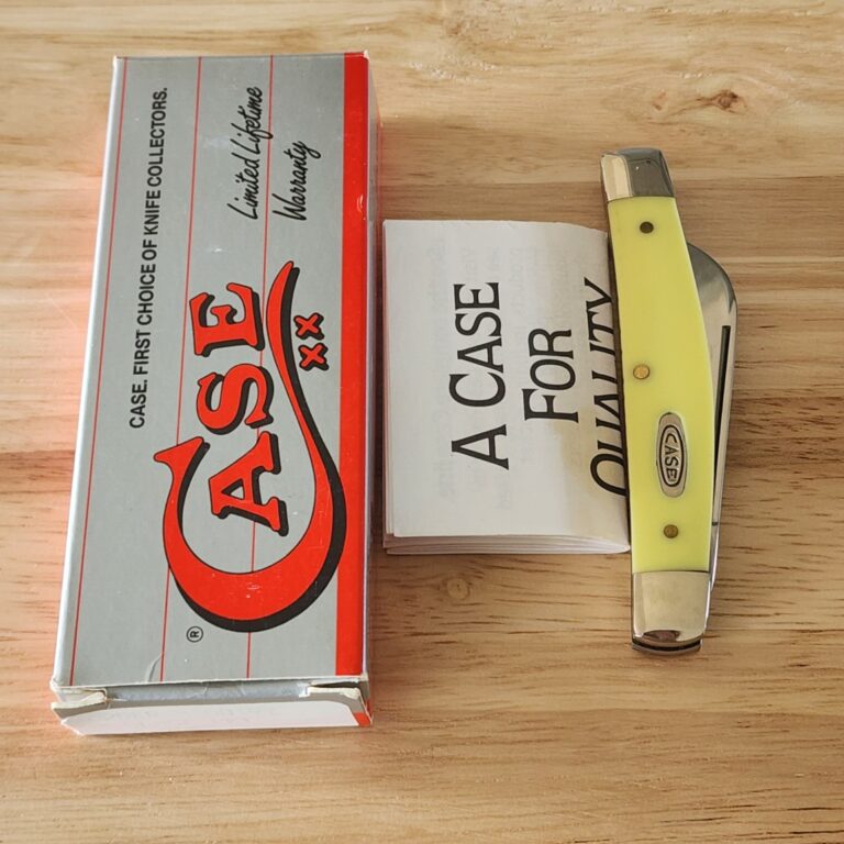 Case USA 1993-1999 Yellow 4 Dot Congress 32052 CV knives for sale