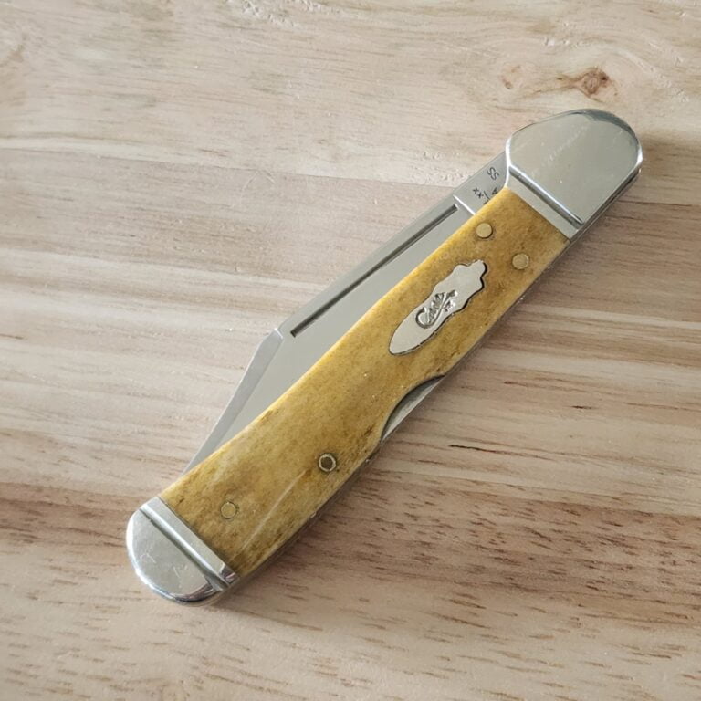 Case USA 2019 Mini Copperlock 61749L SS Smooth Antique Bone knives for sale