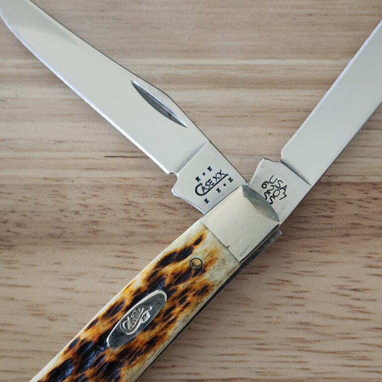Case USA 2022 Pocket Warn Trapper Antique Bone 6207 SS knives for sale