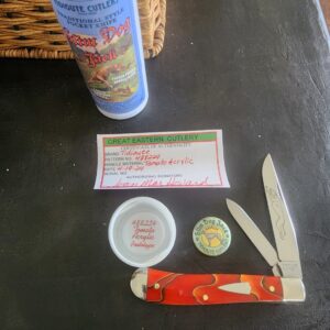Great Eastern Cutlery #488224 Tomato Acrylic Prototype knives for sale