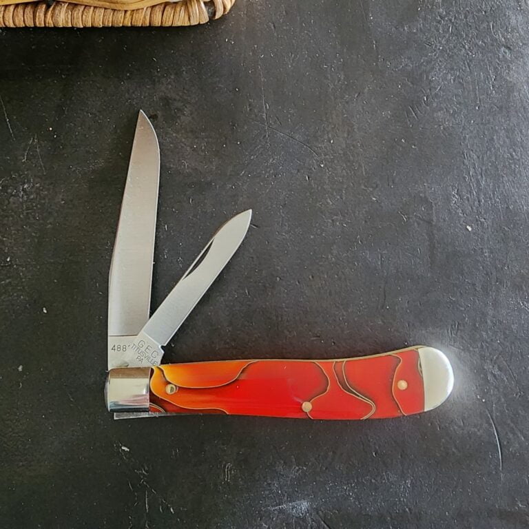 Great Eastern Cutlery #488224 Tomato Acrylic knives for sale