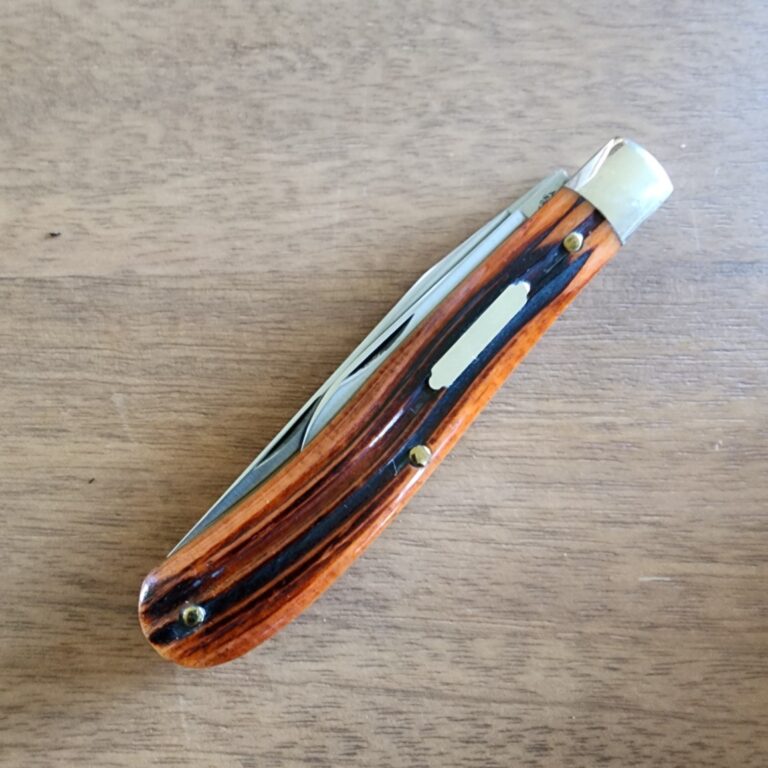 Great Eastern Cutlery #488213MSP (1 of 2 made) Burnt Orange Wave Jig knives for sale