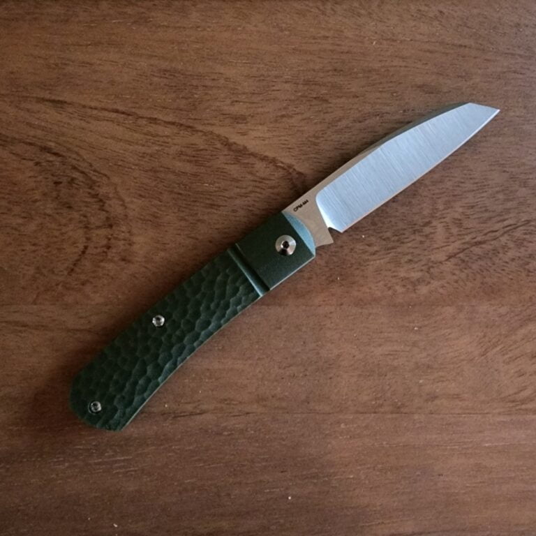 Pena Apache slipjoint OD Green G10 with Jigging knives for sale
