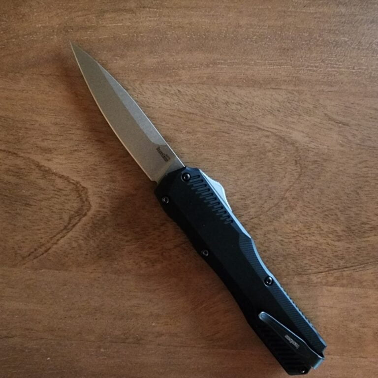 Kershaw Livewire 9000 DISKIN 20Cv/Ti  SN0242 (from first drop) pocket wear on clip, never used to cut knives for sale