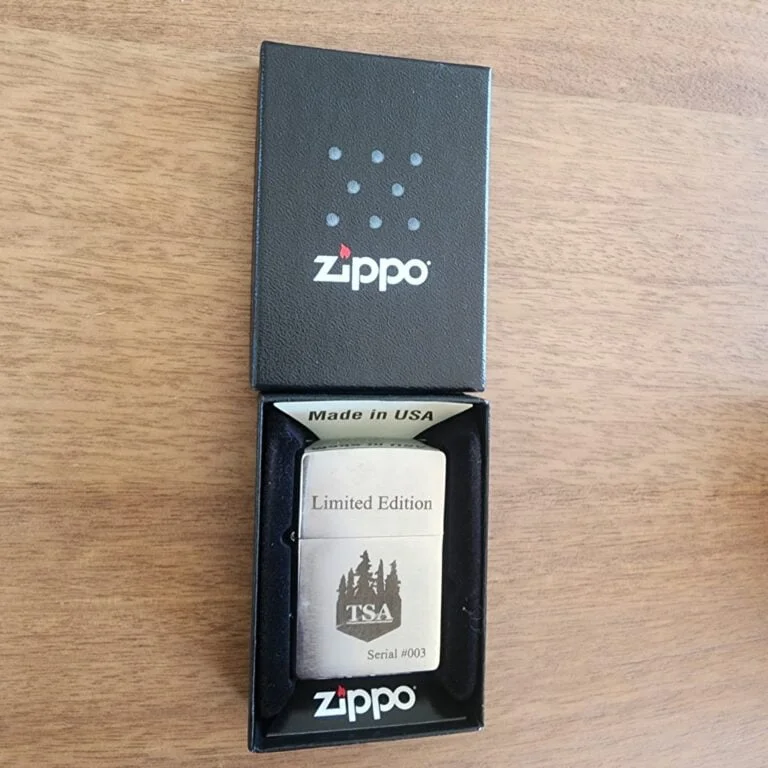 Zippo Lighter TSA Knives Exclusive Serial #003 knives for sale
