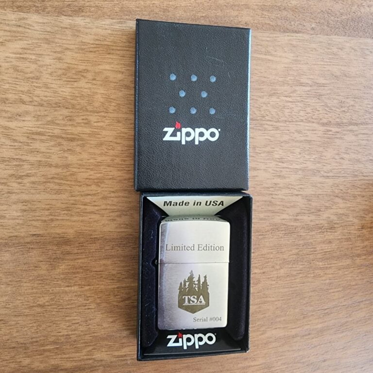 Zippo Lighter TSA Knives Exclusive Serial #004 knives for sale