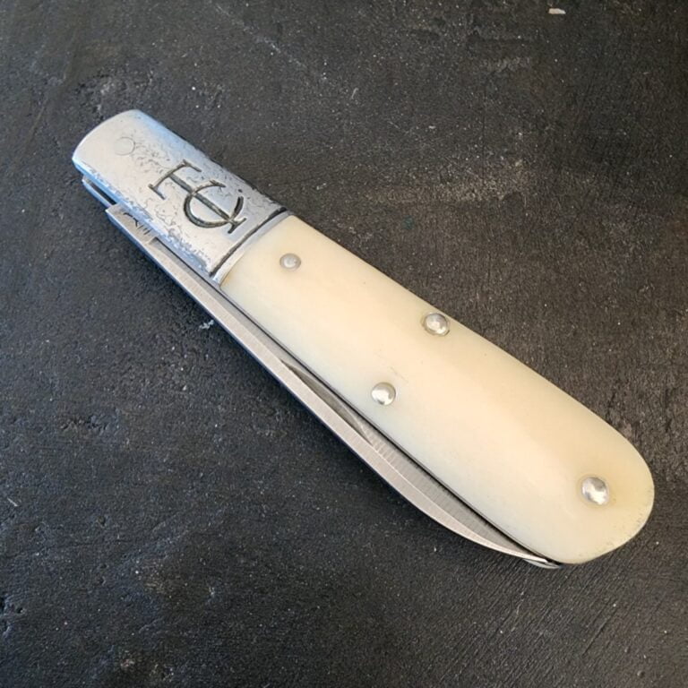 Great Eastern Cutlery #15118 Smooth White Bone Ancient Barlow (1 of 25) knives for sale