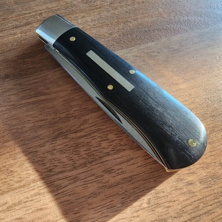 Great Eastern Cutlery #725124 Gabon Ebony PROTOTYPE knives for sale