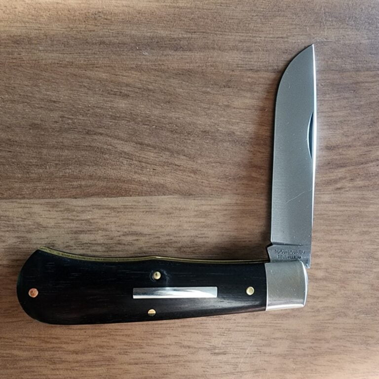 Great Eastern Cutlery #725124 Gabon Ebony PROTOTYPE knives for sale