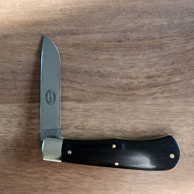 Great Eastern Cutlery #725124 Gabon Ebony PROTOTYPE knives for sale