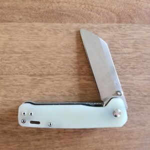QSP Penguin in Jade G10 and D2 Gently Used knives for sale