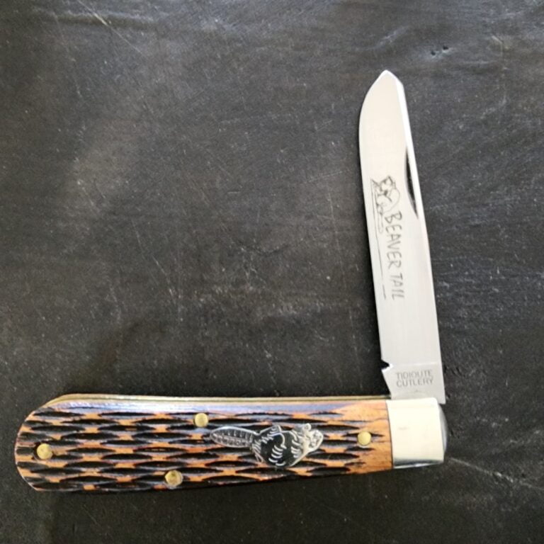 Great Eastern Cutlery #394124 Jigged Brazilian Cherry PROTOTYPE knives for sale