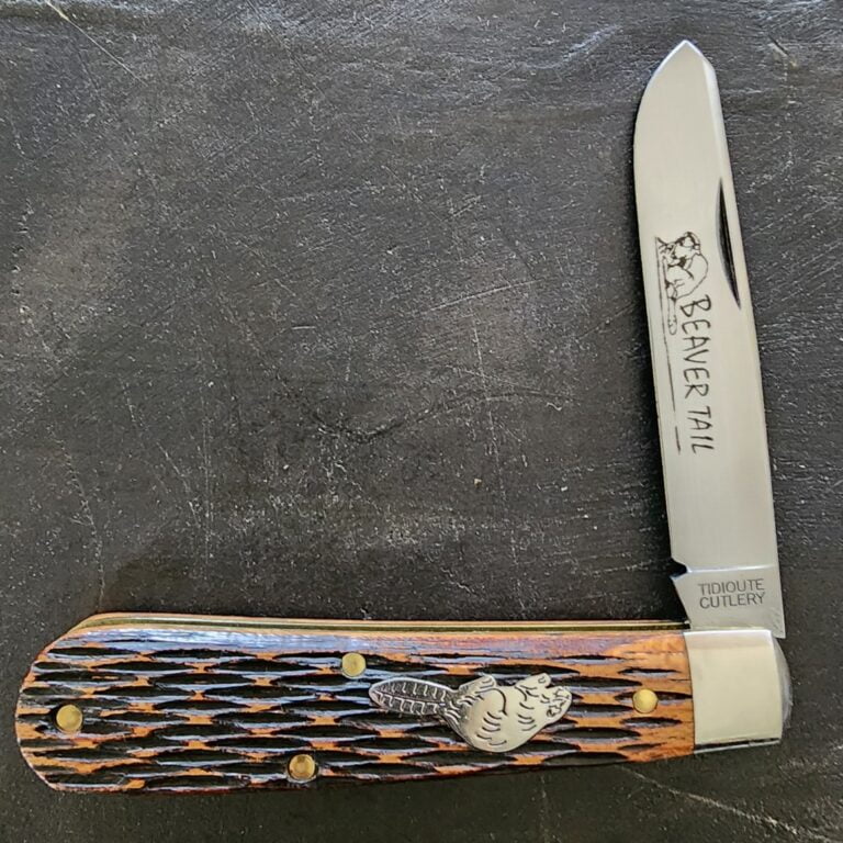 Great Eastern Cutlery #394124 Jigged Brazilian Cherry knives for sale