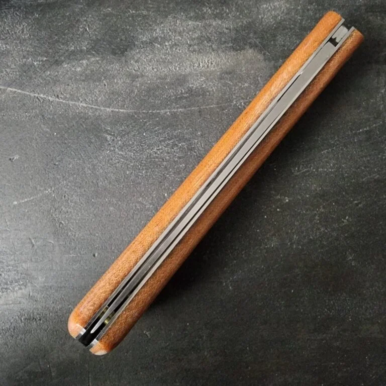 Great Eastern Cutlery #215124 Natural Linen Micarta