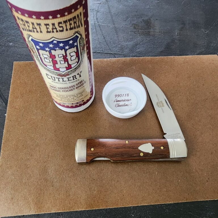 Great Eastern Cutlery #990118 American Chestnut knives for sale