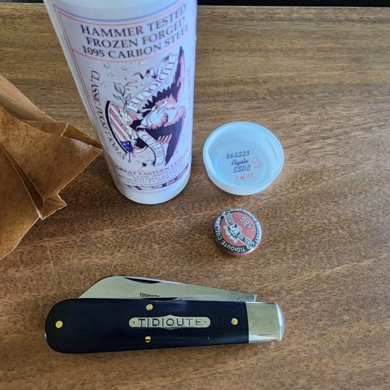 Great Eastern Cutlery #863223 Agate ESPL (1 of 17 made) "S" knives for sale