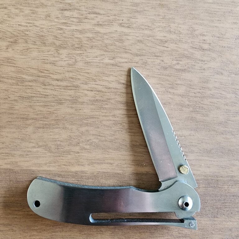 Edge Company Knives Vintage SS Locking Folder knives for sale