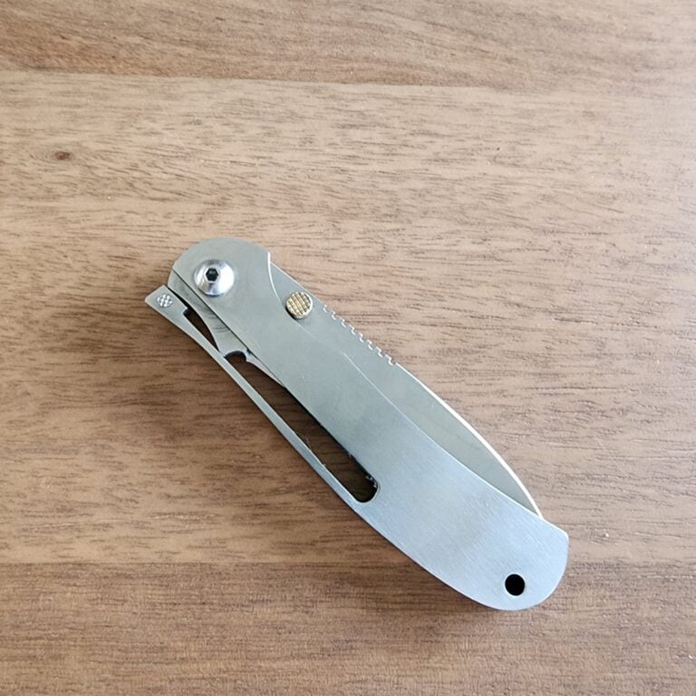 Edge Company Knives Vintage SS Locking Folder knives for sale