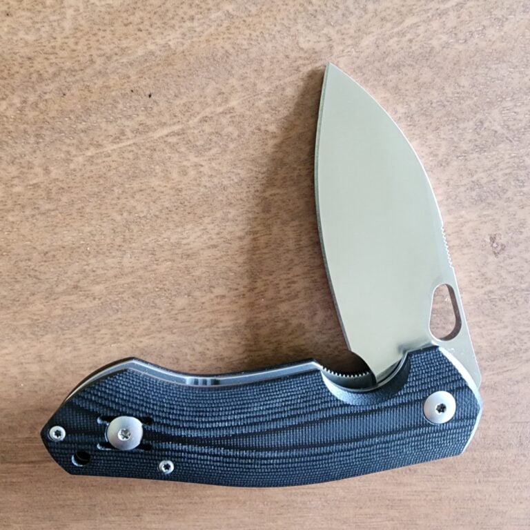 Giant Mouse Biblio in Black G10 Discounted "Rescue Mouse" knives for sale