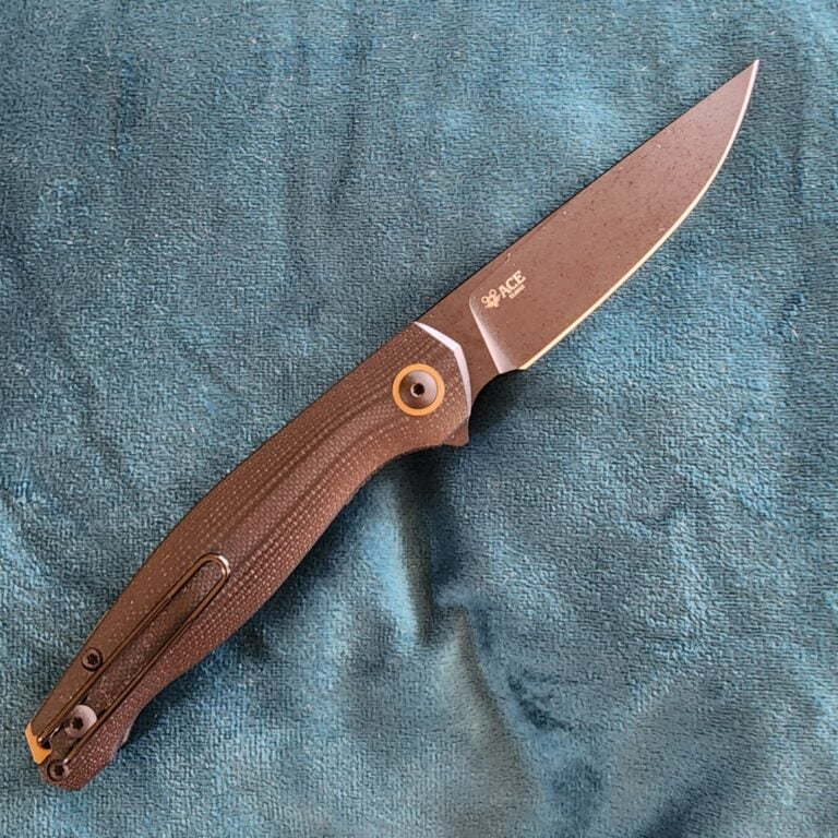 Giant Mouse ACE Sonoma V2 Blackout Discounted "Rescue Mouse" knives for sale