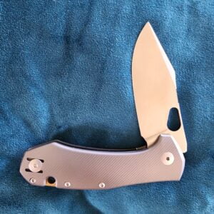 Giant Mouse ACE Atelier Titanium Discounted "Rescue Mouse" knives for sale