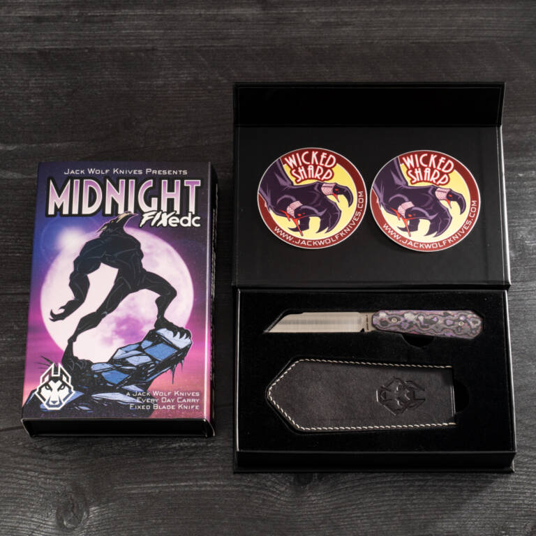 Midnight FIXedc - Fat Carbon Purple Haze knives for sale