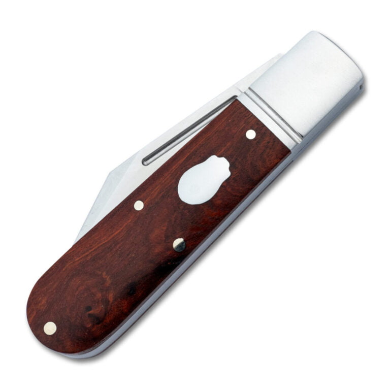 RoseCraft Blades Loosahatchie Jack Red Saddlewood RCT010-RW knives for sale