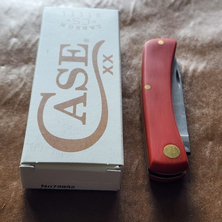 Case XX USA CS American Workman Red Sod Buster Jr. 4137 knives for sale