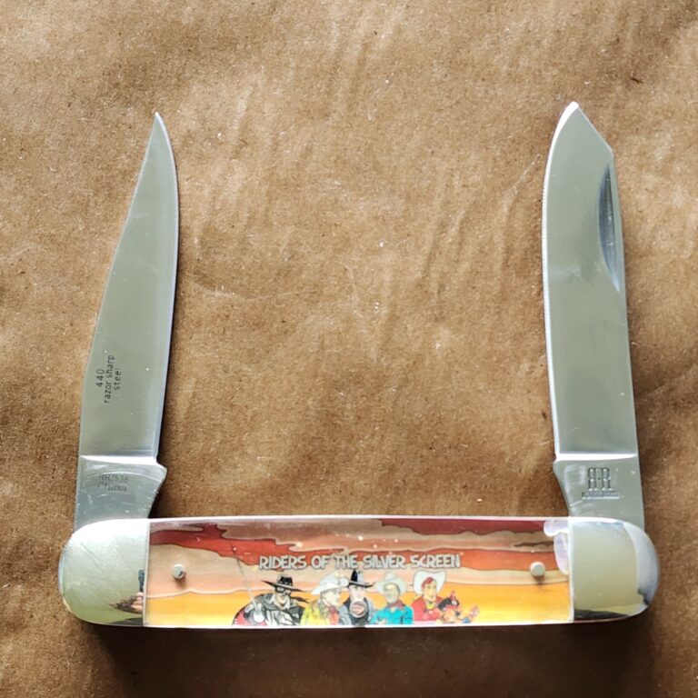 Rough Ryder Riders of the Silver Screen knives for sale