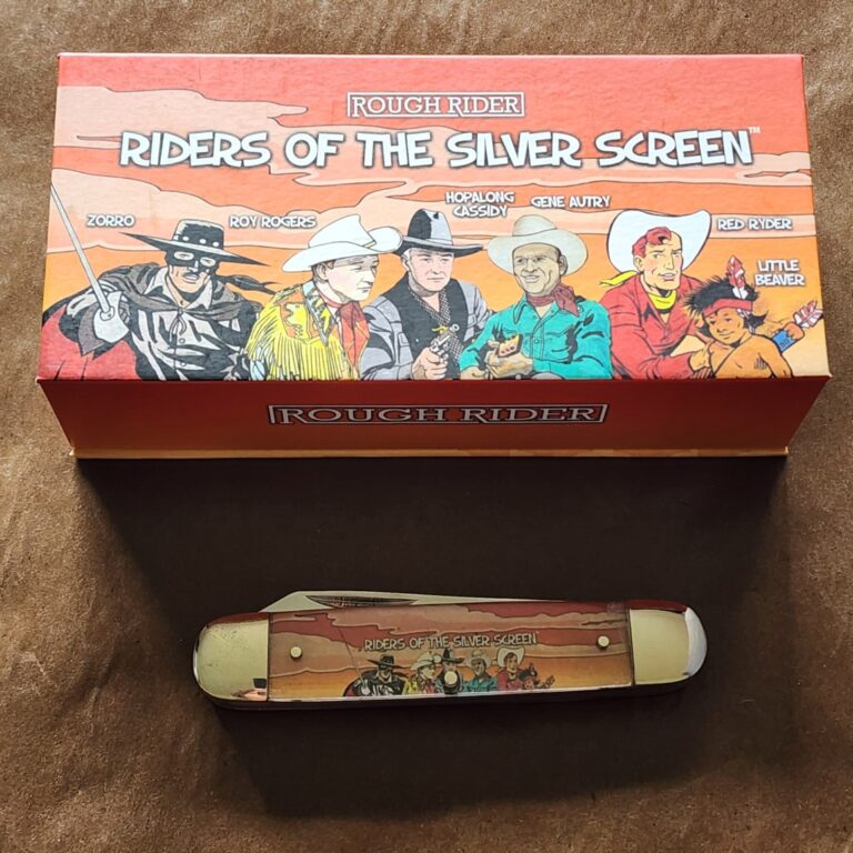 Rough Ryder Riders of the Silver Screen knives for sale