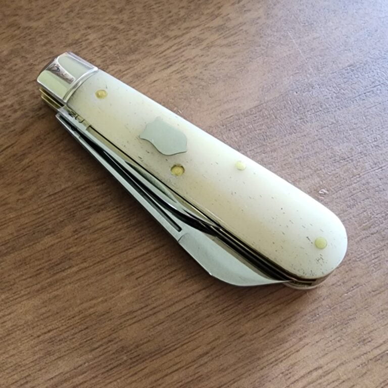 Great Eastern Cutlery #143223 Exotic India Smooth Oiled Bone 1 of 33 SFA knives for sale