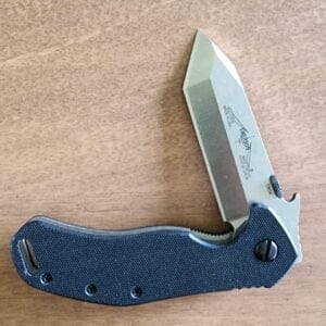 Emerson USA #0804 Bulldog in Black G10 knives for sale